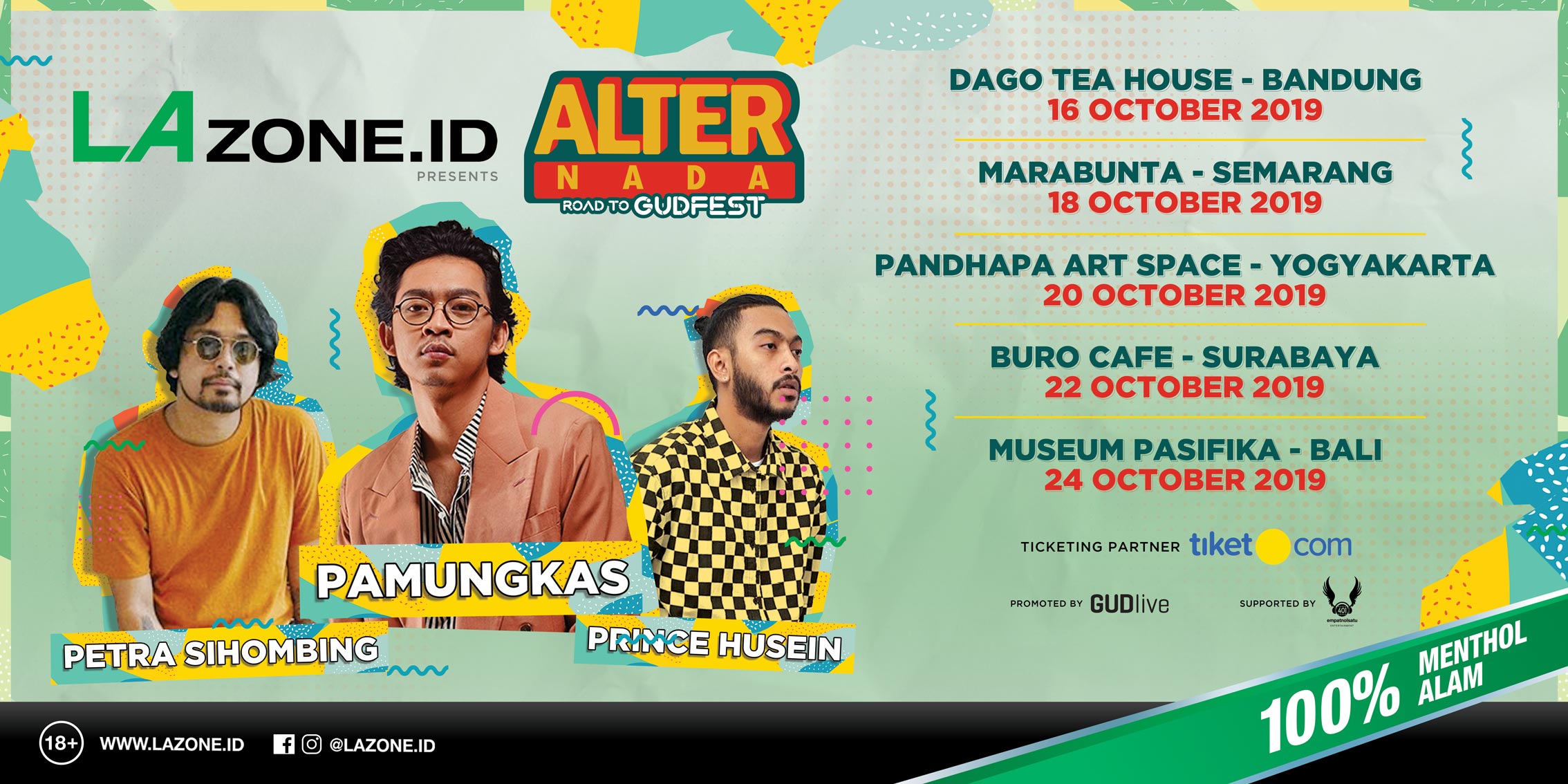 Pamungkas, Petra, dan Prince Husein Ramaikan Alternada!